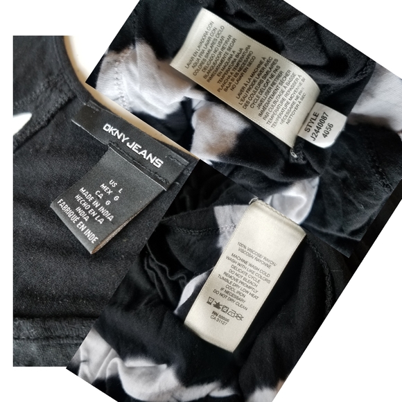 DKNY Tie Dye Sharkbite Tank - Picture 6 of 6